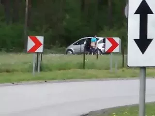 Polski seks w miejscu publicznym policyjne działania w strefie