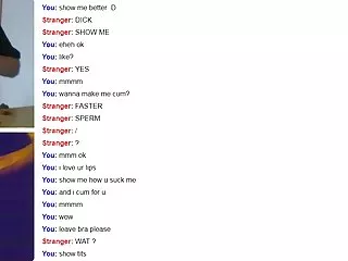 18th polska dziewczyna chce possać kutasa i zmusić mnie pukanie dziewczyny na Omegle czat wideo